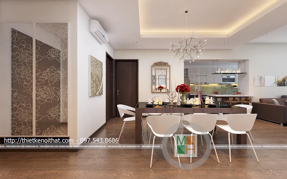 Thiết kế nội thất phòng ăn